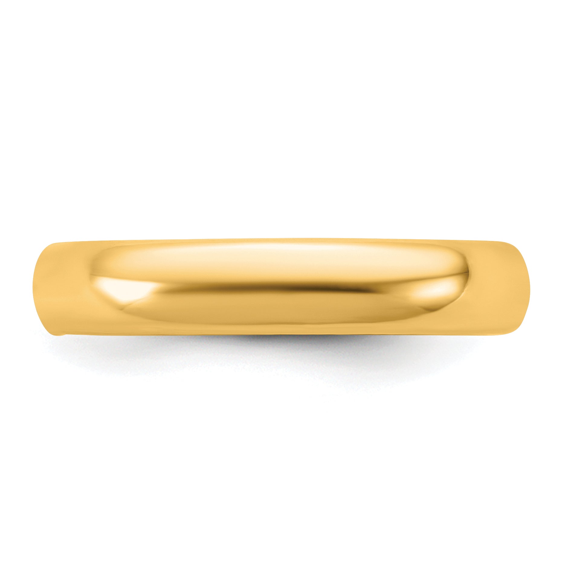 14ky CLIQ 4mm Hinged Comfort Fit Wedding Band Size 9.5