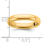 14ky CLIQ 4mm Hinged Comfort Fit Wedding Band Size 9.5