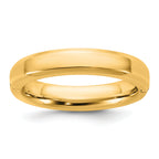14ky CLIQ 4mm Hinged Beveled Edge Wedding Band Size 12