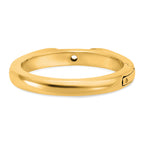 14ky CLIQ Hinged Cathedral Solitaire Peg Set Engagement Ring Mounting (No Stones Included)