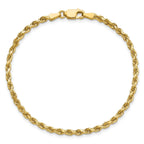 Diamond-Cut Rope Chain in 14K Yellow Gold, 2.75mm