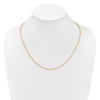 14K Adjustable 1.5mm Franco Chain