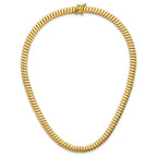 14K Polished Fancy Link Necklace