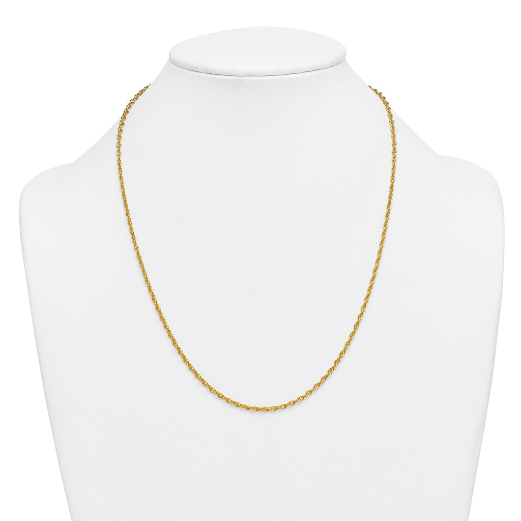Rope Chain Necklace in 14/20 Gold Filled, 2.5mm