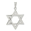 Sophia Jewelers 925 Sterling Silver Star of David Polished Pendant
