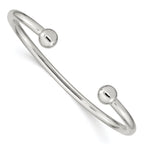 Sophia Jewelers Men's 925 Sterling Silver Polished Cuff Bracelet