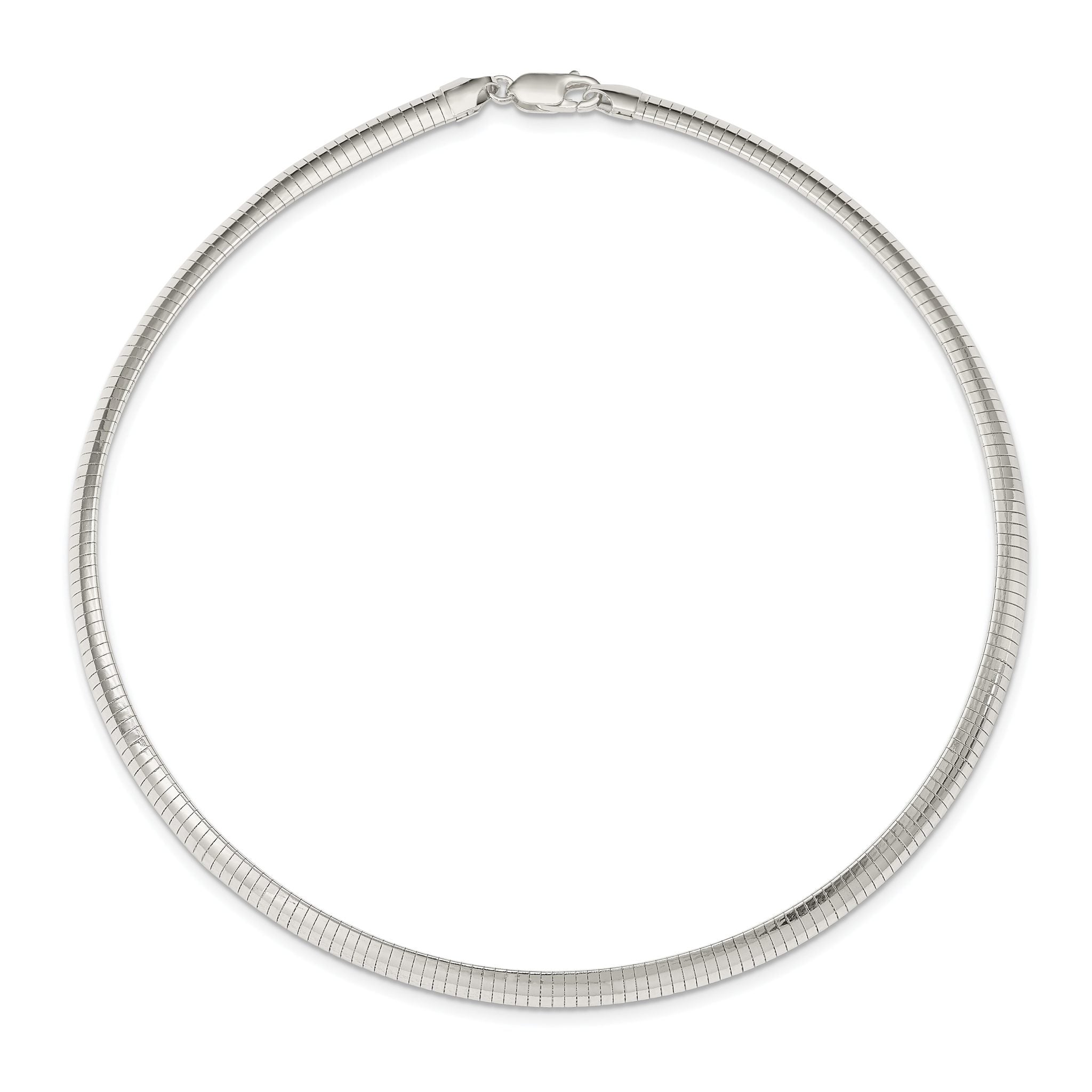 Sterling Silver 6mm Cubetto Necklace Secondary image