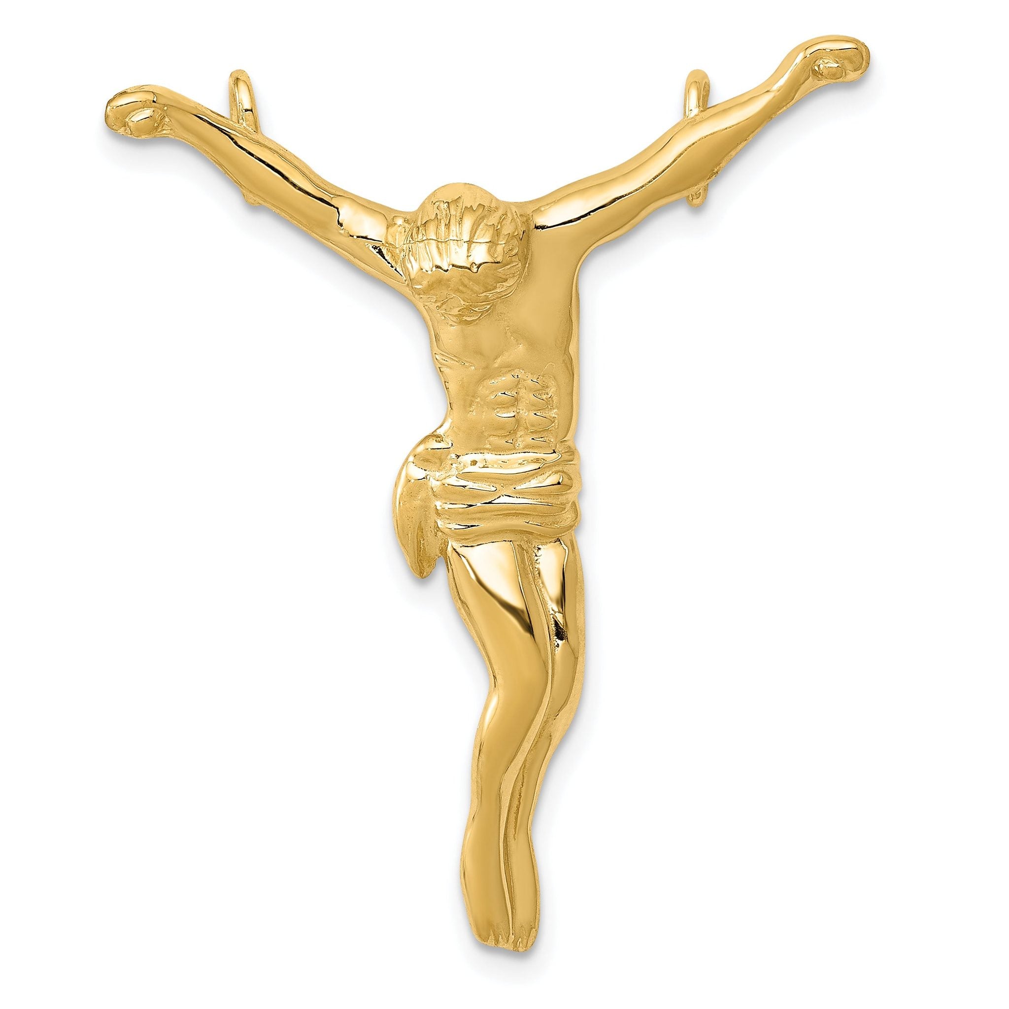 14K Yellow Gold Slide Pendant Elegant Design by Sophia Jewelers Main image