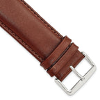 Havana Smooth Leather Watch Band in Brown, 16mm