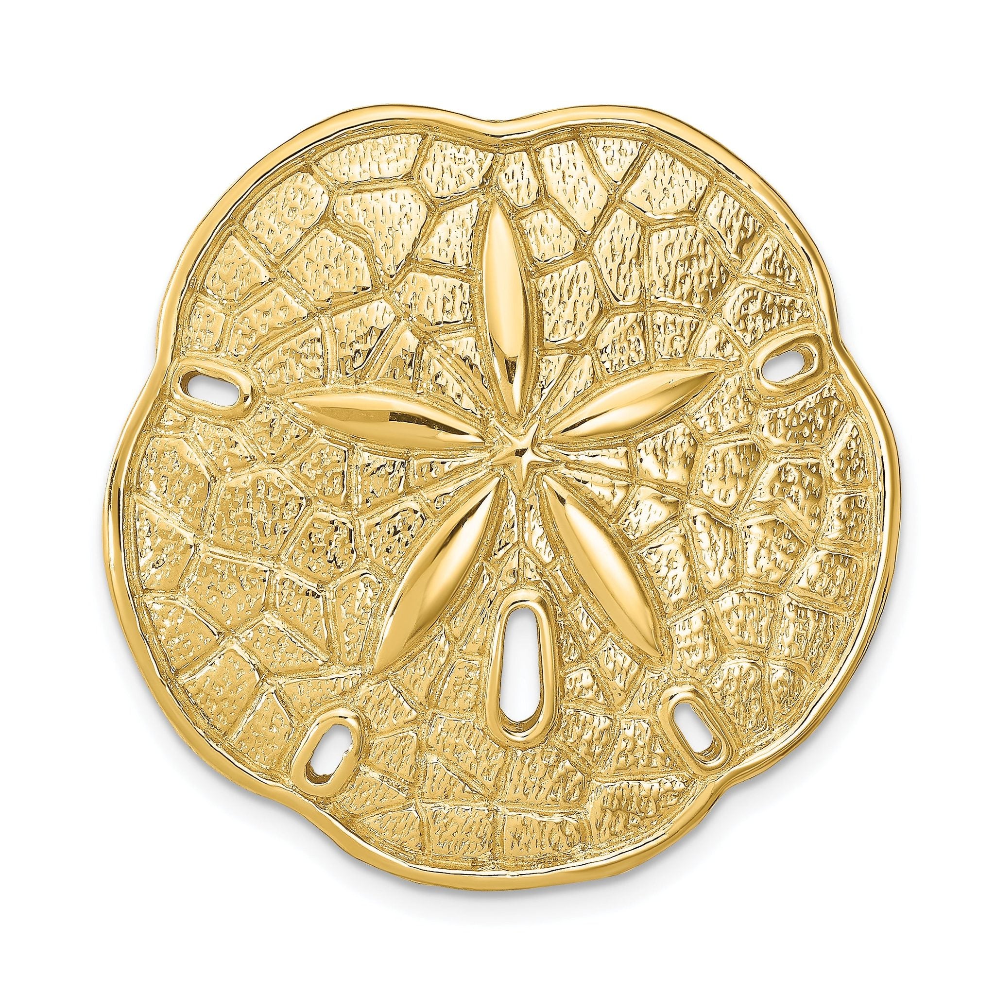 14k Sand Dollar Slide Main image