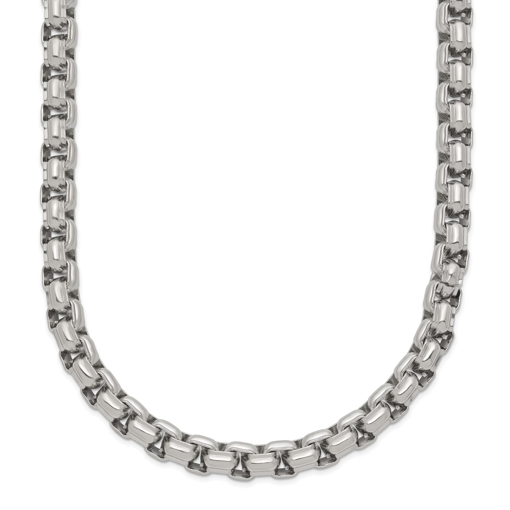 Chisel Stainless Steel Polished 24 inch Fancy Box Chain Main image