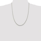 Cable Chain Necklace in Sterling Silver, 3.5mm
