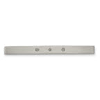 Sophia Jewelers Brushed Stainless Steel Engravable Tie Bar with Resin Accents