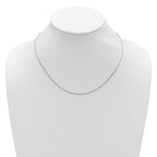 Diamond-Cut Spiga Adjustable Chain in Sterling Silver