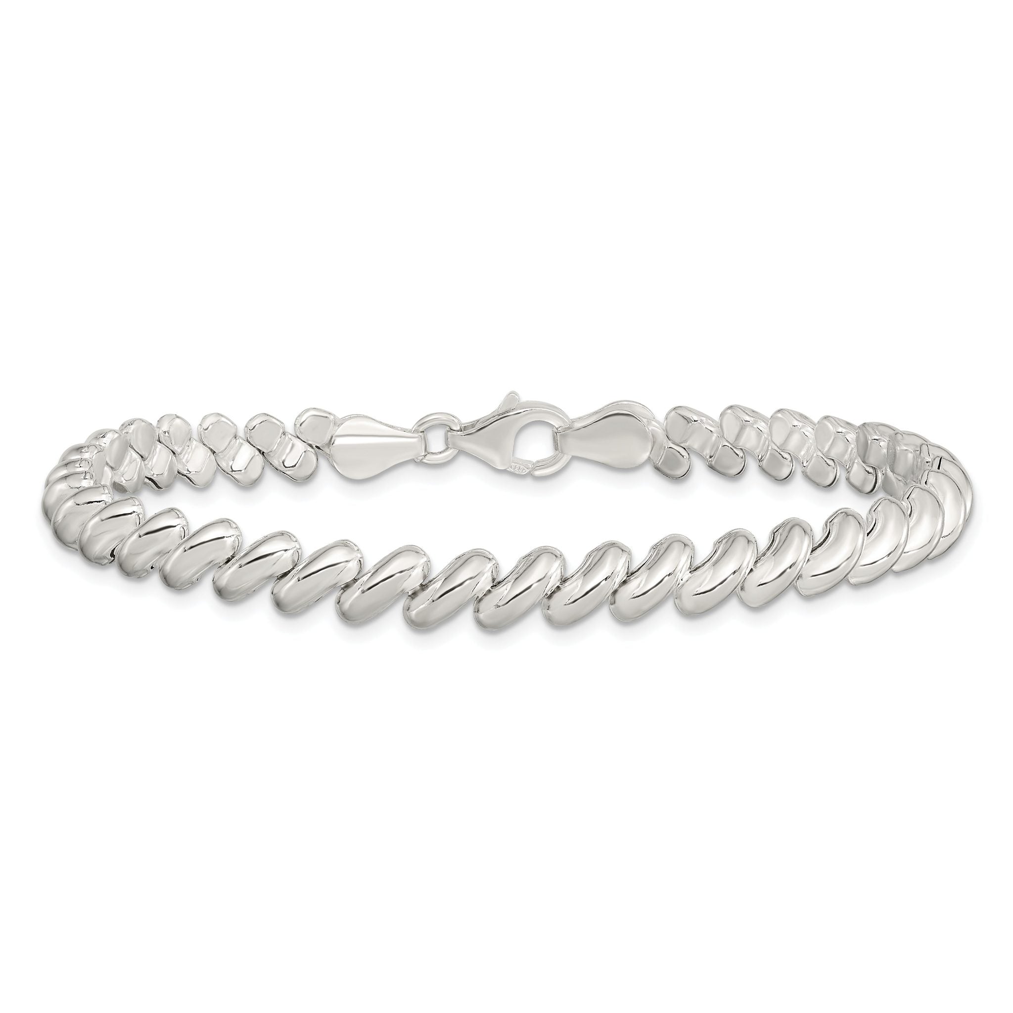 Sterling Silver 6mm San Marco Bracelet Main image