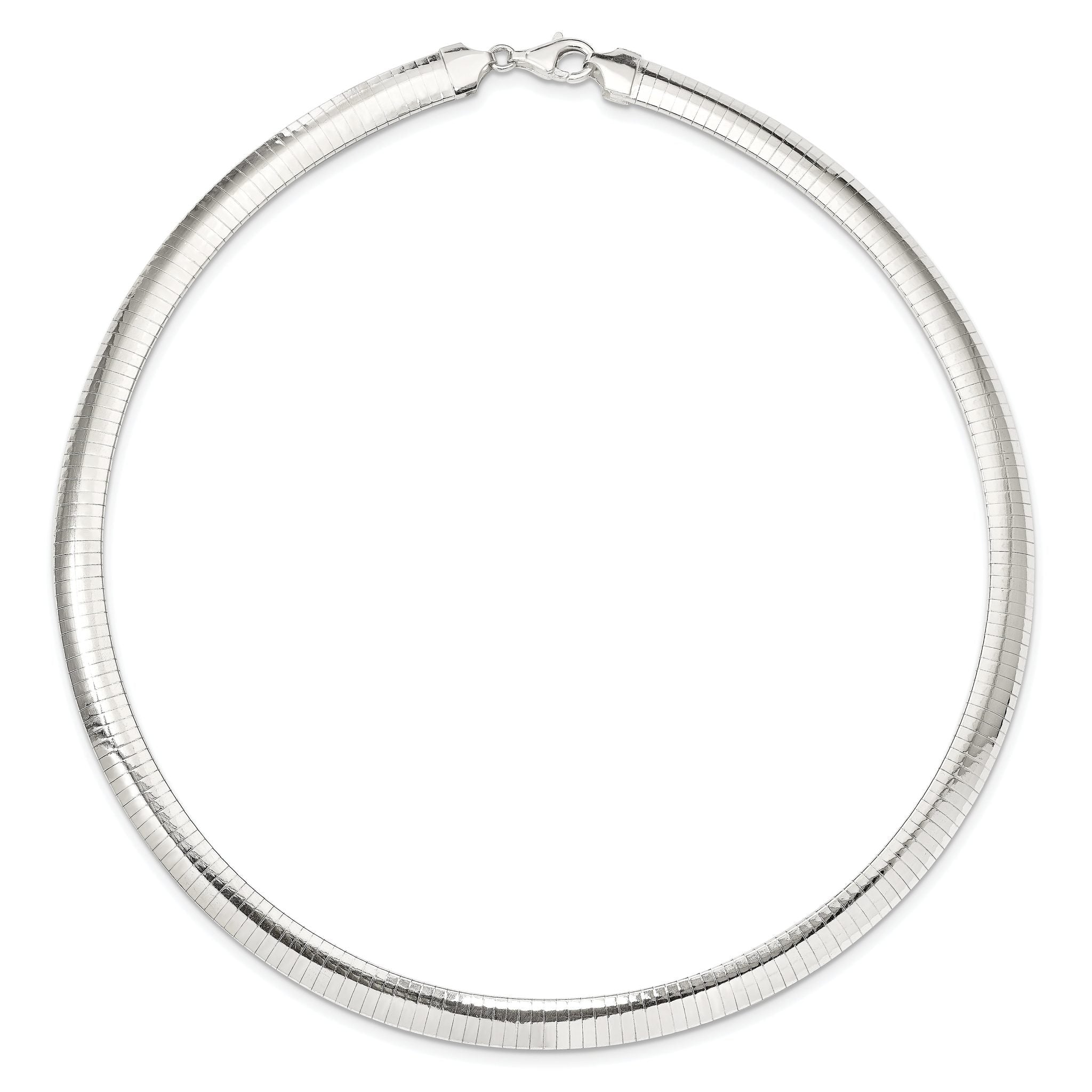 Sterling Silver 8mm Cubetto Necklace