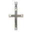 Sterling Silver 925 Latin Cross Pendant with Polished Finish