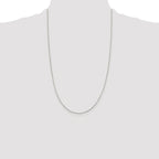Diamond-Cut Spiga Chain Necklace in Sterling Silver