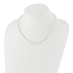 1928 Jewelry Gold-tone Clasp 2mm to 8mm Ivory Imitation Pearl Graduated Strand 18 inch Necklace