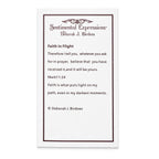 Sentimental Expressions Sterling Silver Gold-tone Faith In Flight 22in Necklace