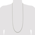 Cable Chain Necklace in Sterling Silver, 3.5mm
