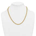 Curb Chain Necklace in 14/20 Gold Filled, 5.25mm