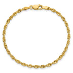 Diamond-Cut Rope Chain in 10K Yellow Gold, 2.75mm