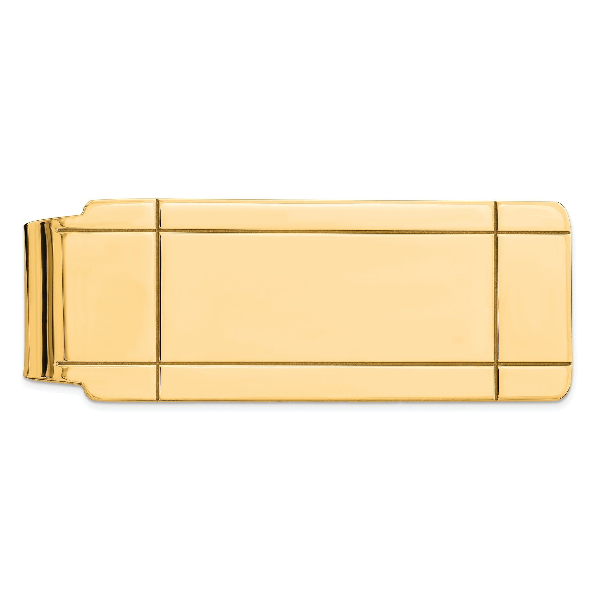 Sterling Silver Gold-plated Money Clip Main image