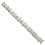 Ladies Thin-Flexo Watch Band in Silver-Tone Stainless Steel