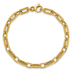 14K Polished Fancy Link Bracelet