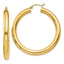 14k Polished 5mm Lightweight Hoop Earrings