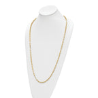 Fancy Link Necklace in 14K Yellow Gold