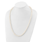14K Gold Filled 8-9mm White Cultured Freshwater Pearl Necklace