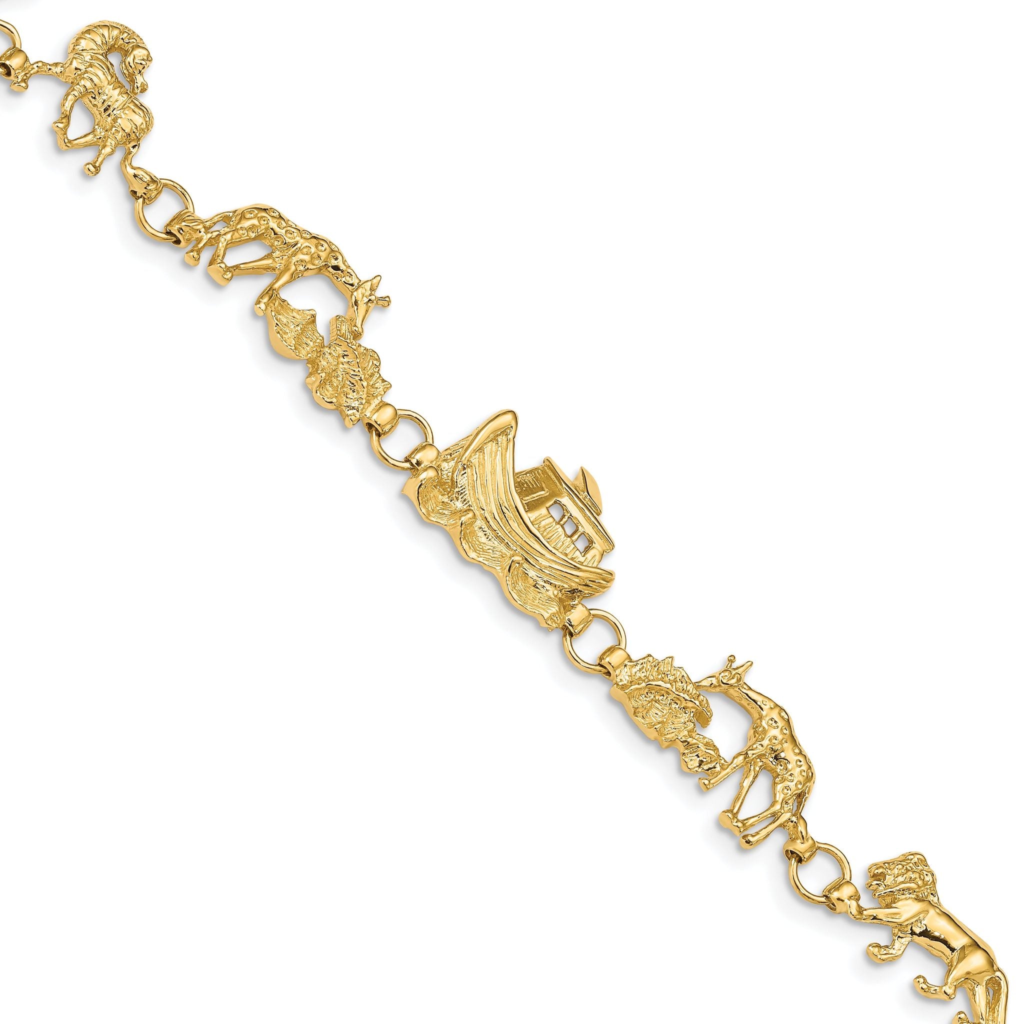 14k Noah's Ark Bracelet Secondary image