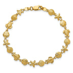 14k Sea Life Bracelet