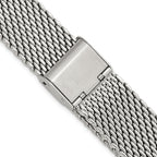 Mesh Watch Strap in Stainless Steel, 22mm