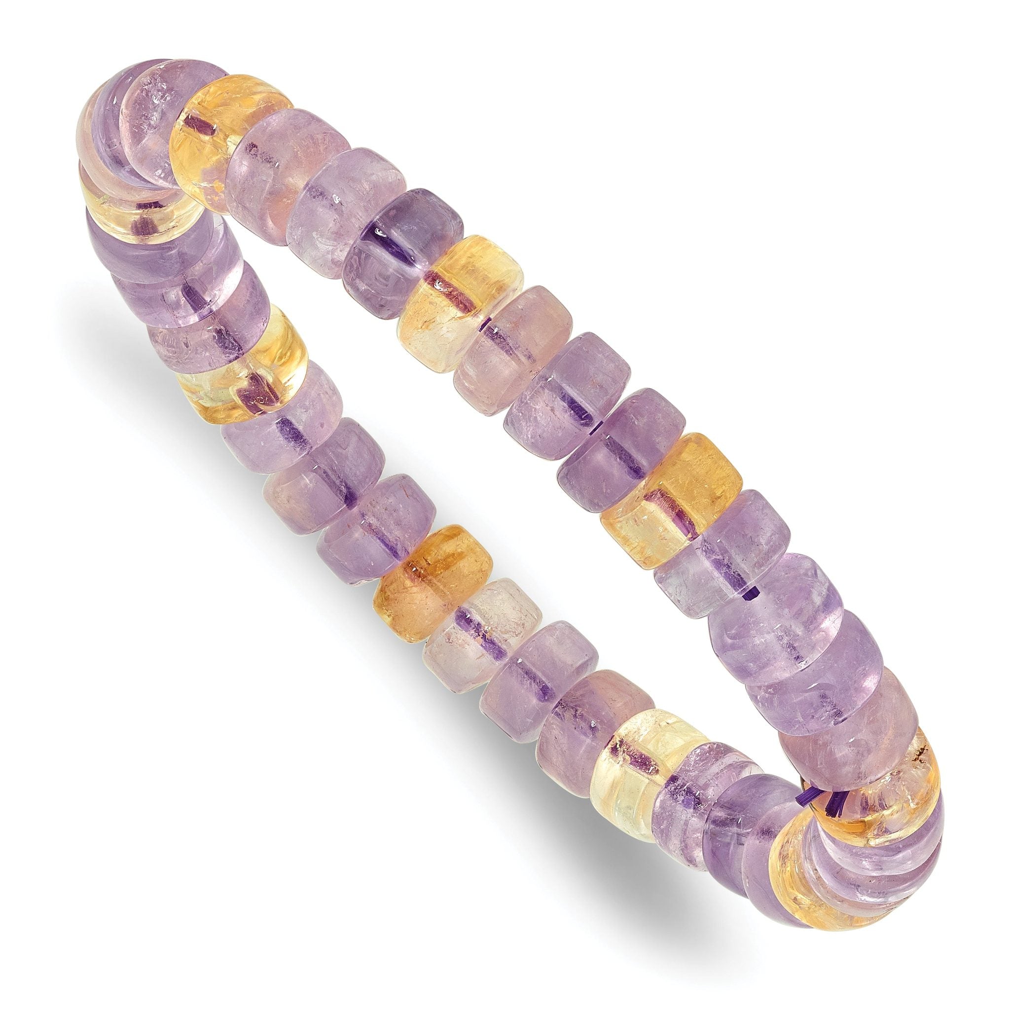 Ametrin 8mm Beaded Stretch Bracelet Main image
