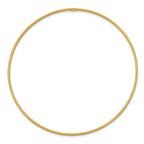 14K Gold Women's Diamond-Cut Bangle Bracelet with Polished Finish Elegant and TimeleSterling Silver Design