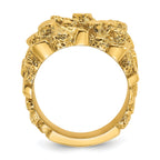 10k Men's Nugget Ring