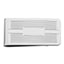 Rhodium-plated Kelly Waters Honey Comb and Square Engraveable Money Clip