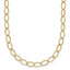 14k Oval Link Necklace