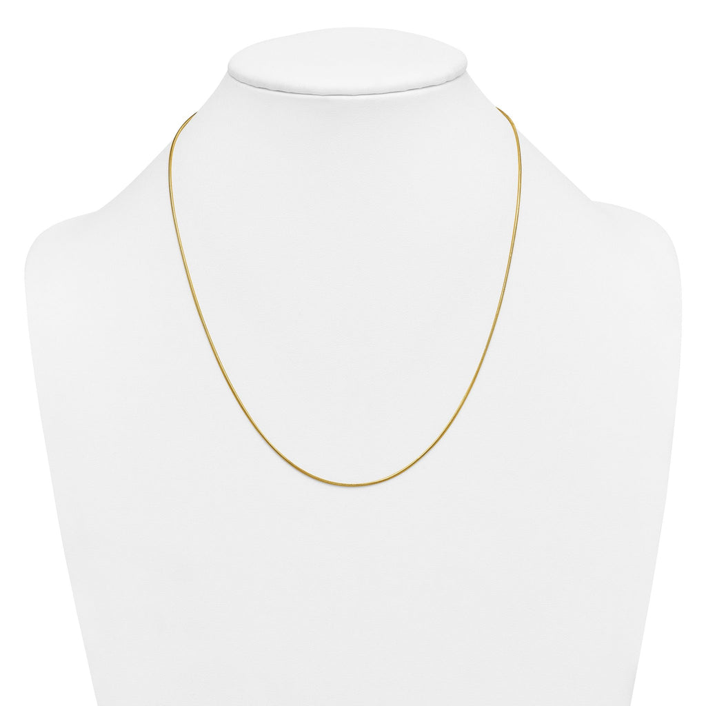 14K Gold Filled Snake Chain Necklace in 1.0mm Width