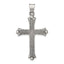 Sophia Jewelers Sterling Silver 925 Latin Cross Pendant Antiqued Finish