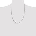 Diamond-Cut Spiga Chain Necklace in Sterling Silver