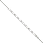 Forzantine Cable Chain Necklace in Sterling Silver