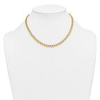 Curb Chain Necklace in 14/20 Gold Filled, 5.25mm