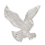 Sterling Silver 925 Men's Eagle Charm Pendant with Anti-Tarnish Coating