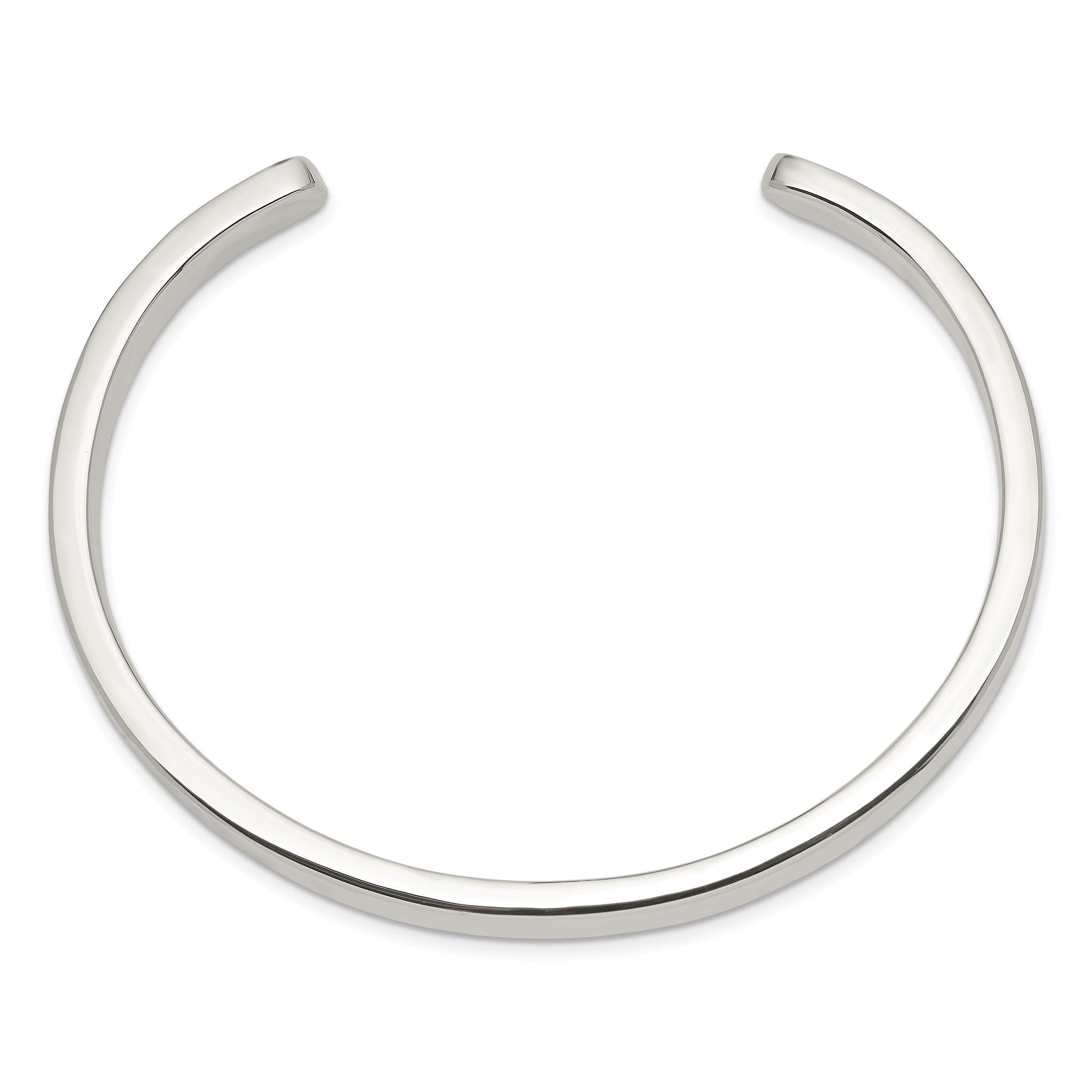 Sophia Jewelers Sterling Silver 925 Women's Cuff Bracelet with Engravable Polished Finish Secondary image