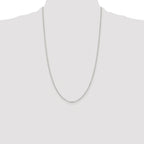 Diamond-Cut Rolo Cable Chain in Sterling Silver