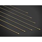 14K 7 inch 1.5mm Franco with Lobster Clasp Bracelet